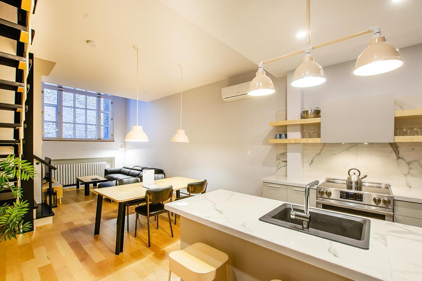 Ferienwohnung Les Lofts St-Pierre - Par Les Lofts Vieux-Quebec Zimmer foto