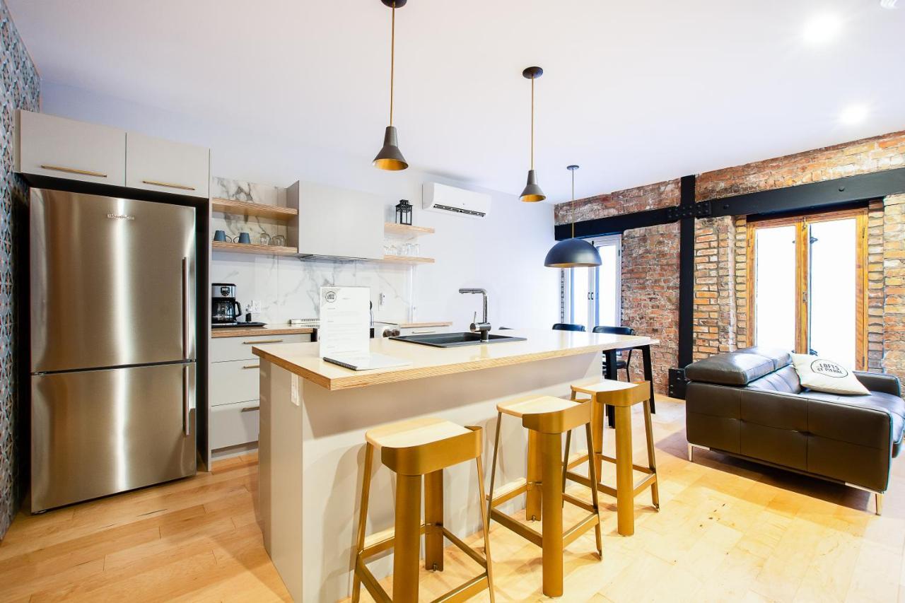 Ferienwohnung Les Lofts St-Pierre - Par Les Lofts Vieux-Quebec Zimmer foto